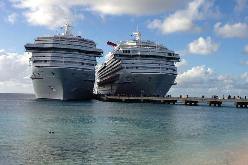 Karaiby z wysokości 11 piętra