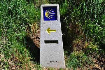Camino de Santiago pieszo
